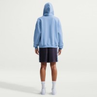 Hanorac damă Nike W Studio Fleece Medium Weight Work Blue/Sail, s.M imaginea #4 — magazin online Desire.md
