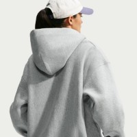 Hanorac damă Nike W Studio Fleece Heavyweight Dark Grey Heather/Sail, s.XS imaginea #6 — magazin online Desire.md