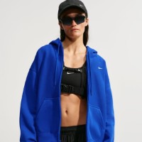 Женская толстовка Nike W Studio Fleece Heavyweight Old Royal/Sail, s.L фото №2 — интернет-магазин Desire.md