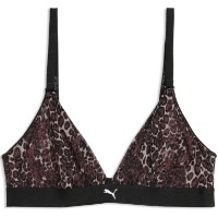 Sutien Puma Animal Mesh Triangle Top 1P Black Combo, s.XXL
