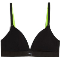 Sutien Puma Cotton Triangle Bralette 1P Black, s.S imaginea #1 — magazin online Desire.md