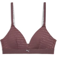 Sutien Puma Embossed Logo Triangle Top 1P Rich Cocoa, s.M imaginea #1 — magazin online Desire.md