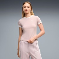 Tricou de dame Puma T7 Slim Misty Pink, s.M