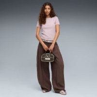 Tricou de dame Puma Ess Ribbed Slim Misty Pink, s.L imaginea #3 — magazin online Desire.md