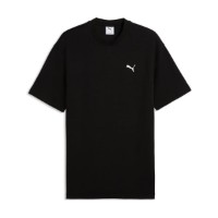 Tricou bărbătesc Puma Ess Elevated Relaxed Puma Black, s.S imaginea #4 — magazin online Desire.md