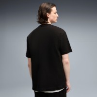 Tricou bărbătesc Puma Ess Elevated Relaxed Puma Black, s.L imaginea #2 — magazin online Desire.md
