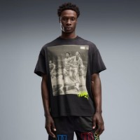 Tricou bărbătesc Puma Memory Lane I Puma Black, s.M imaginea #1 — magazin online Desire.md