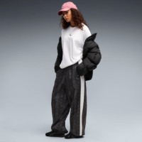 Pantaloni spotivi de dame Puma T7 Relaxed Snake Print Puma Black, s.S imaginea #3 — magazin online Desire.md