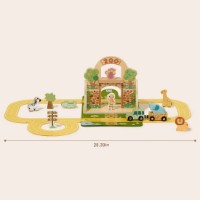 Drumul de joacă pentru copii Tooky Toy Zoo Play Set (TP537) imaginea #2 — magazin online Desire.md