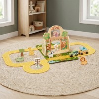 Drumul de joacă pentru copii Tooky Toy Zoo Play Set (TP537) imaginea #4 — magazin online Desire.md