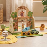 Drumul de joacă pentru copii Tooky Toy Zoo Play Set (TP537) imaginea #5 — magazin online Desire.md