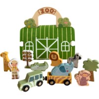 Drumul de joacă pentru copii Tooky Toy Zoo Play Set (TP537) imaginea #6 — magazin online Desire.md
