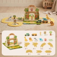 Drumul de joacă pentru copii Tooky Toy Zoo Play Set (TP537) imaginea #7 — magazin online Desire.md