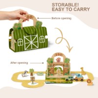 Drumul de joacă pentru copii Tooky Toy Zoo Play Set (TP537) imaginea #9 — magazin online Desire.md