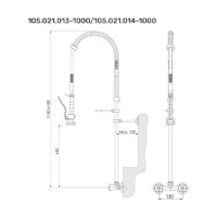 Смеситель для кухни Liva 105.021.016-1000 фото №3 — интернет-магазин Desire.md