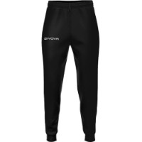Pantaloni spotivi pentru bărbați Givova One Polarfleece Black, s.M