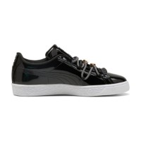 Ghete pentru dame Puma Suede Bloom Patent Puma Black/White, s.41 imaginea #3 — magazin online Desire.md