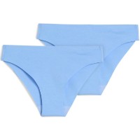 Сhiloţi dame Puma Invisible Cotton Briefs 2P Light Blue, s.L