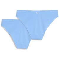 Сhiloţi dame Puma Invisible Cotton Briefs 2P Light Blue, s.XL imaginea #2 — magazin online Desire.md