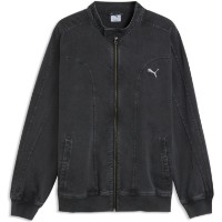 Jachetă damă Puma Future.Puma.Archive T7 Relaxed Washed Twill Track Puma Black, s.XXL
