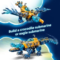 Set de construcție Lego Dreamzzz: Crocodile Submarine (71512) imaginea #7 — magazin online Desire.md
