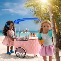 Haine si accesorii pentru păpuși Battat Our Generation Ice Cream 46cm (BD30472Z) imaginea #2 — magazin online Desire.md