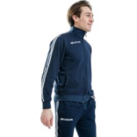 Costum sportiv pentru bărbați Givova Scuola Terry Navy Blue, s.S (LF30-0404) imaginea #2 — magazin online Desire.md