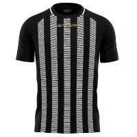 Tricou bărbătesc Givova Tratto Black/White, s.S (MA031-1003)