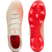 Футбольные бутсы Puma Future 9 Play Fg/Ag Sugared Almond/Puma White/Ultra Red/Black, s.44.5 фото №4 — интернет-магазин Desire.md