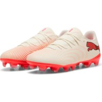 Ghete pentru fotbal Puma Future 9 Play Fg/Ag Sugared Almond/Puma White/Ultra Red/Black, s.45