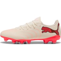 Ghete pentru fotbal Puma Future 9 Play Fg/Ag Sugared Almond/Puma White/Ultra Red/Black, s.45 imaginea #2 — magazin online Desire.md