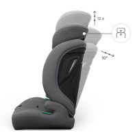 Scaun auto pentru copii Kinderkraft Comfort UP 2 PLUS i-Size Grey (KCCOUP02GRYPL00) imaginea #2 — magazin online Desire.md