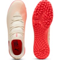 Ghete pentru fotbal Puma Future 9 Play Tt Sugared Almond/Puma White/Ultra Red/Black, s.40 imaginea #4 — magazin online Desire.md