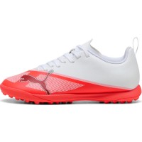 Ghete pentru fotbal Puma Ultra 7 Play Tt Jr Ultra Red/Puma Black/White, s.38 imaginea #2 — magazin online Desire.md