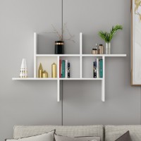 Настенная полка Hanah Home Madakaskar White