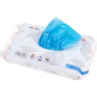 Pungi parfumate de unică folosință pentru scutece Akuku 100pcs (A0002)