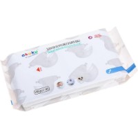 Pungi parfumate de unică folosință pentru scutece Akuku 100pcs (A0002) imaginea #3 — magazin online Desire.md