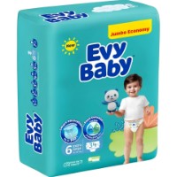 Scutece Evy Baby Jumbo 6/34pcs