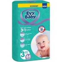 Scutece Evy Baby Midi 3/44pcs