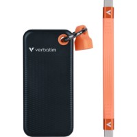 Внешний SSD Verbatim Pocket Gen 2 512Gb Black/Orange (32285)