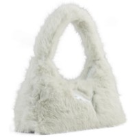 Geantă Puma Sense Fur Medium Prism Creme de Mint