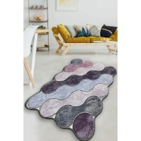 Covoraș de baie Trendy Circle Purple (GTR008779) imaginea #2 — magazin online Desire.md
