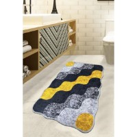 Covoraș de baie Trendy Circle Yellow (GTR008783) imaginea #2 — magazin online Desire.md