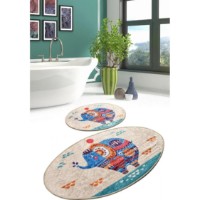 Коврик для ванной Trendy Etnic 2pcs (GTR008764) фото №3 — интернет-магазин Desire.md