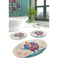 Коврик для ванной Trendy Etnic 3pcs (GTR008796) фото №2 — интернет-магазин Desire.md
