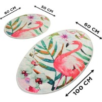 Covoraș de baie Trendy Flam DJT 2pcs (GTR008699) imaginea #3 — magazin online Desire.md