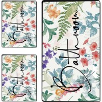 Коврик для ванной Trendy Green In Flower 3pcs (GTR008869)