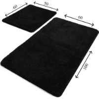 Коврик для ванной Trendy Havai 2pcs Black (GTR008747) фото №3 — интернет-магазин Desire.md