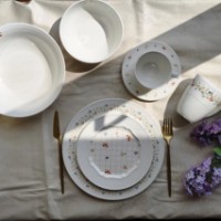 Набор блюдец Casa Masa Poeme 20cm 6pcs (490G-032-NB1358) фото №3 — интернет-магазин Desire.md