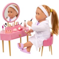 Masă de toaletă Battat Vanity Table & Chair Pink (BD35415Z) imaginea #3 — magazin online Desire.md